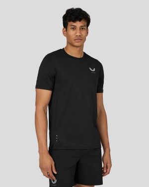 Castore Active Short Sleeve Performance T-Shirt Černé | XCOWMG-719