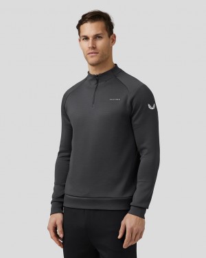 Castore Aeroscuba 1/4 Zip Gunmetal | YVNROJ-518