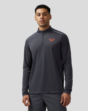 Castore Apex Aeromesh Quarter Zip Blankyt | ZQAJUF-703