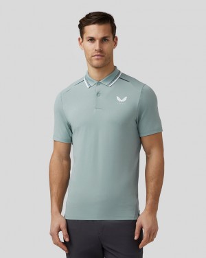 Castore Golf Tech Polo Blankyt | UTXGQV-408