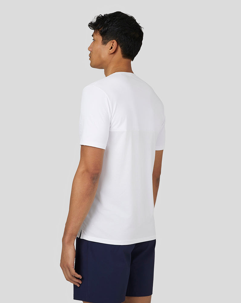 Castore Active Short Sleeve Performance T-Shirt Bílé | BPCOAR-758