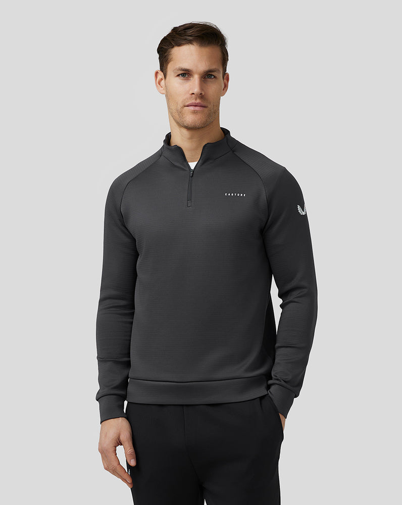 Castore Aeroscuba 1/4 Zip Gunmetal | WAVYLO-213