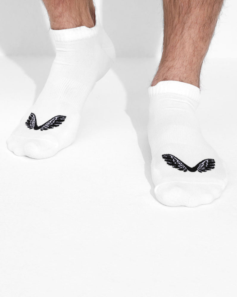 Castore Ankle Sock 2pk Bílé | TLJZVY-827