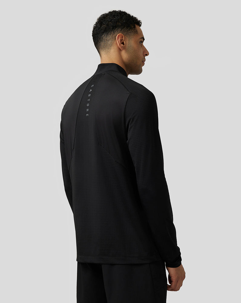 Castore Apex Aeromesh Quarter Zip Černé | NUACFR-175