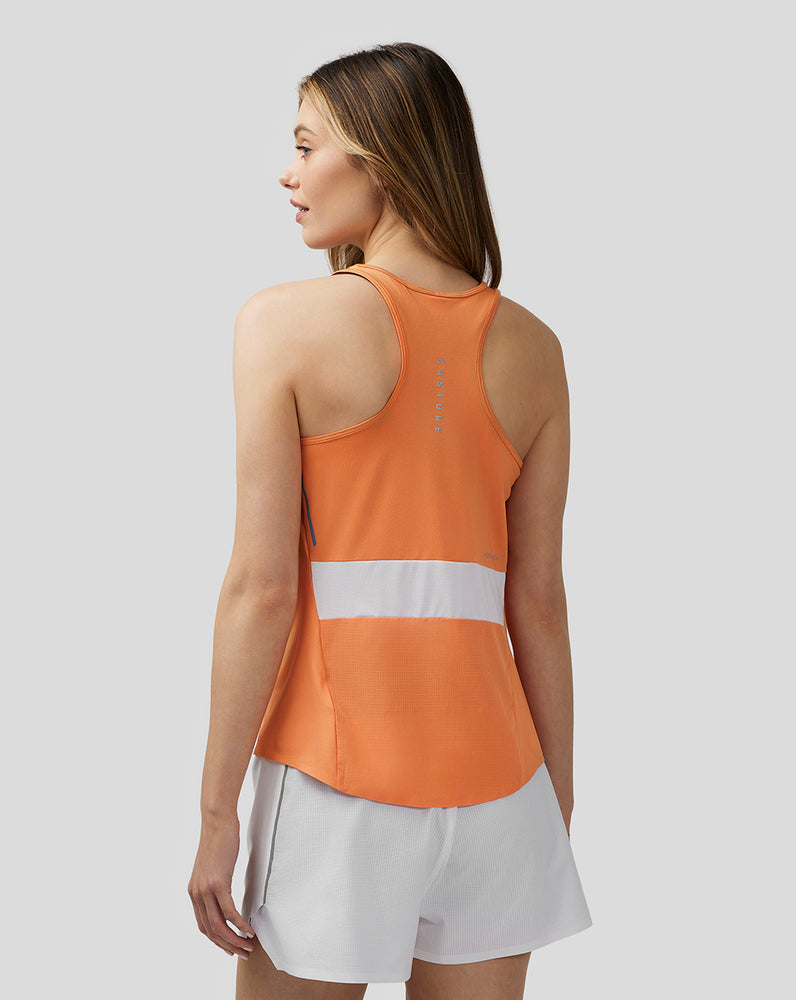 Castore Apex Lightweight Panelled Tank Top Oranžové | WLEMCQ-073