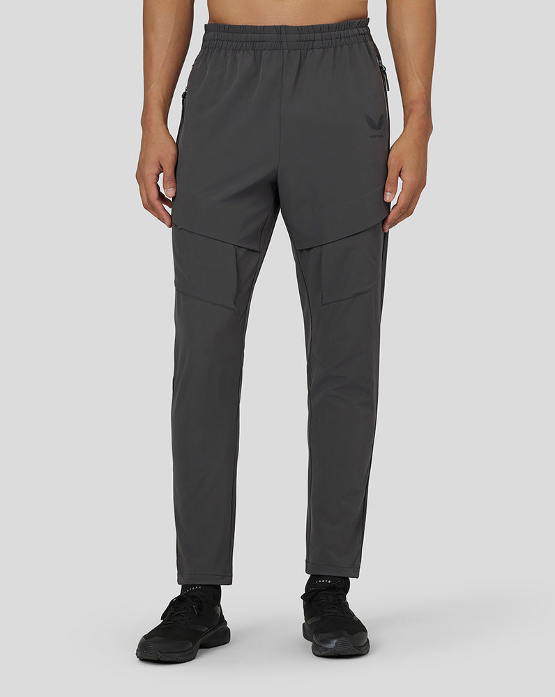 Castore Flex Woven Cargo Joggers Gunmetal | VWDMRG-513