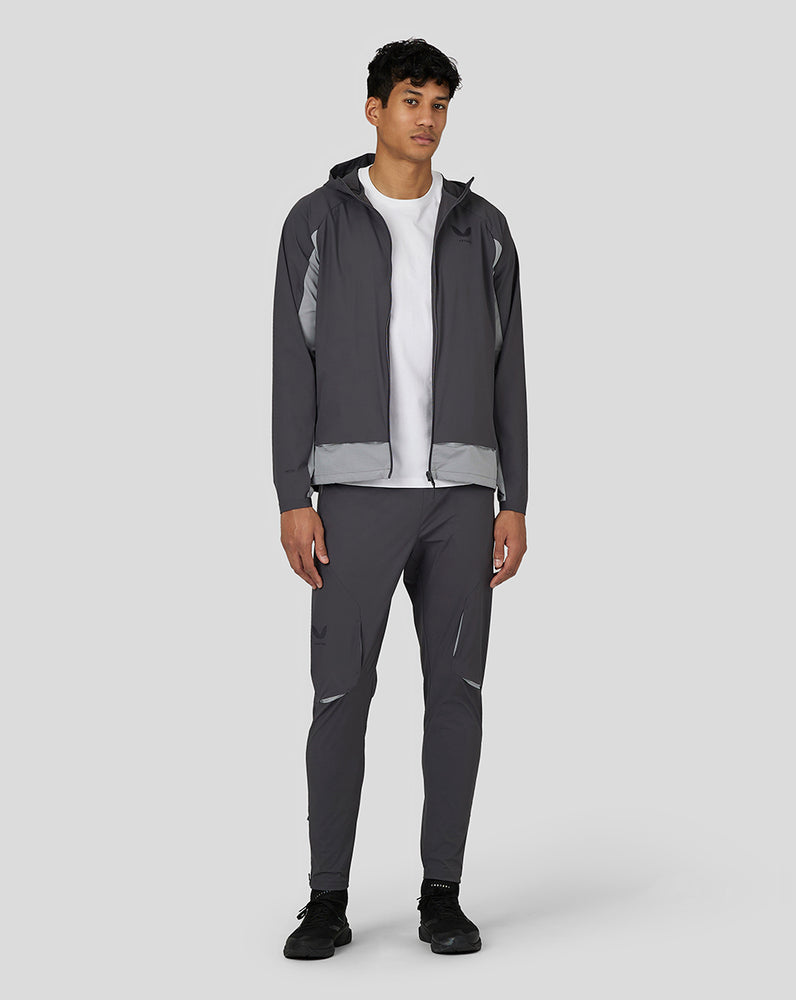 Castore Flex Woven Jacket Gunmetal | DNVIEB-690