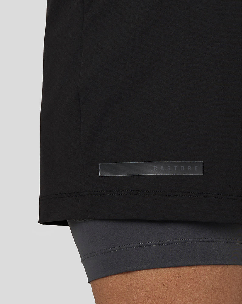 Castore Flow 2-in-1 Shorts Černé | DUVEIX-120