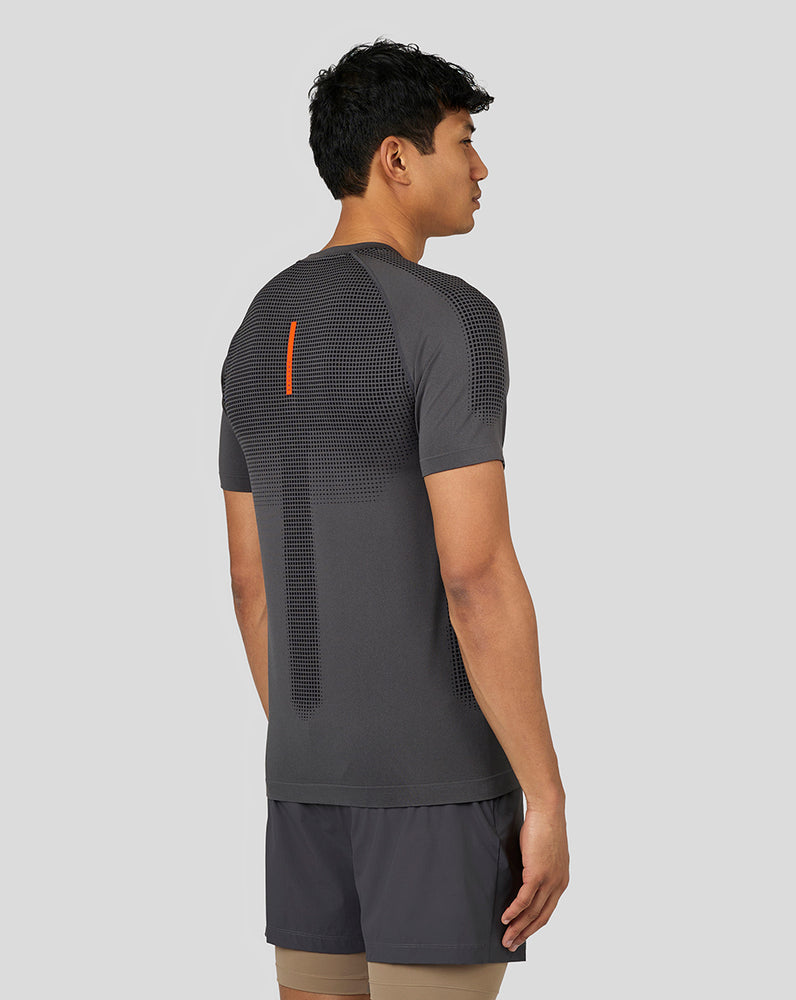 Castore Flow Seamless Training T-Shirt Gunmetal | EHTUSO-063