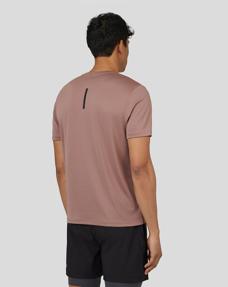 Castore Flow Short Sleeve Graphic T-Shirt Peach Clay | LOJQTP-102