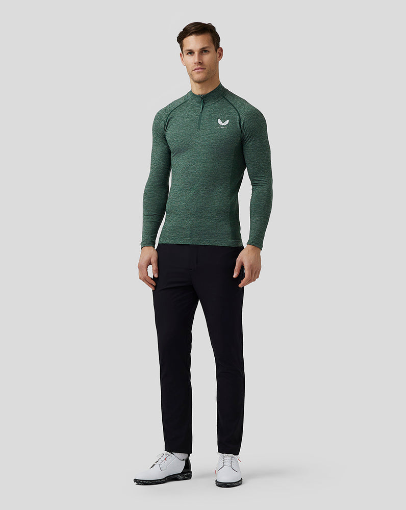 Castore Golf Body Mapped Seamless Quarter Zip Top Šedé | SPNMDQ-643