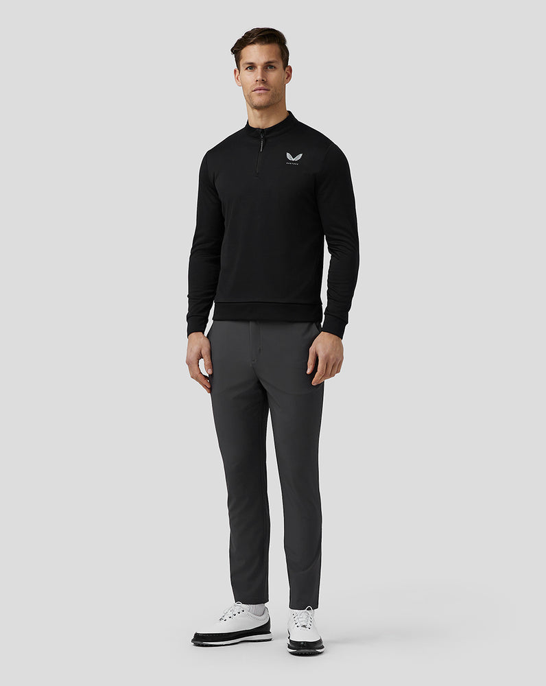 Castore Golf Club Classic Quarter Zip Top Černé | YPIGAT-978