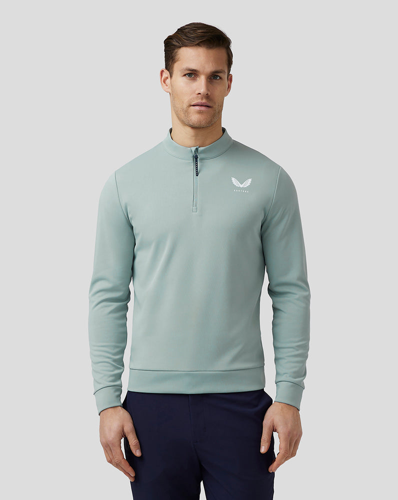 Castore Golf Club Classic Quarter Zip Top Blankyt | BHVSEC-298