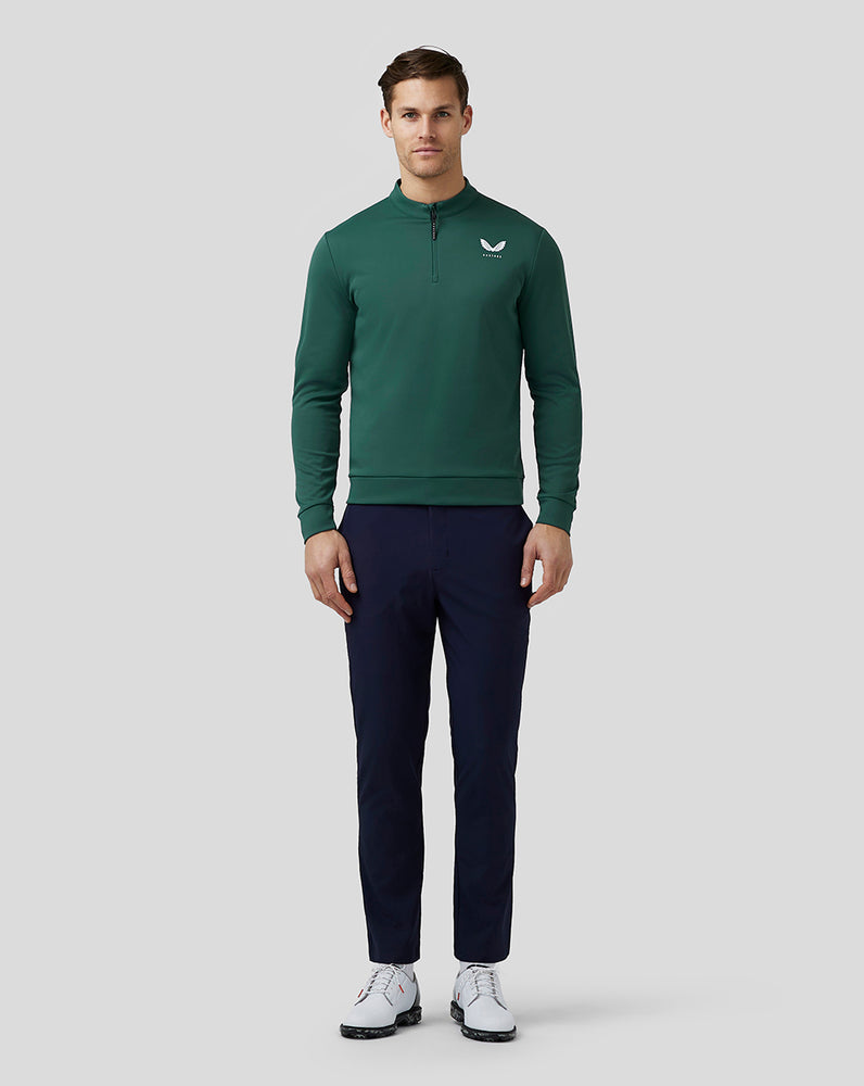 Castore Golf Club Classic Quarter Zip Top Zelene | XINMEL-823