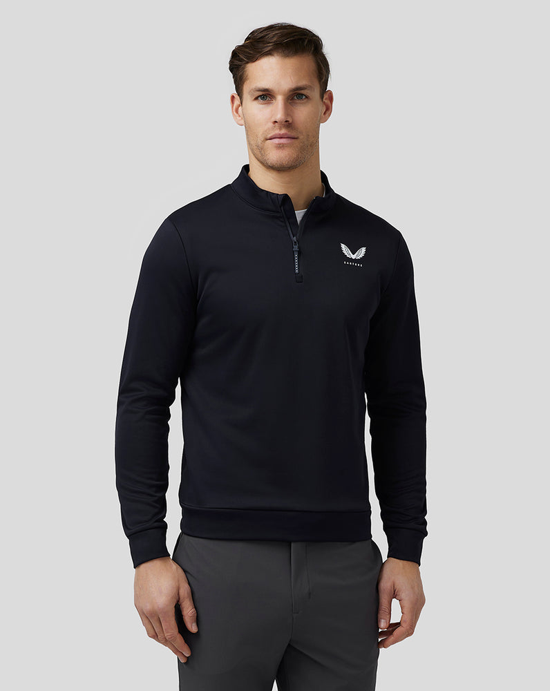 Castore Golf Club Classic Quarter Zip Top Tmavě Blankyt | VATDRB-761