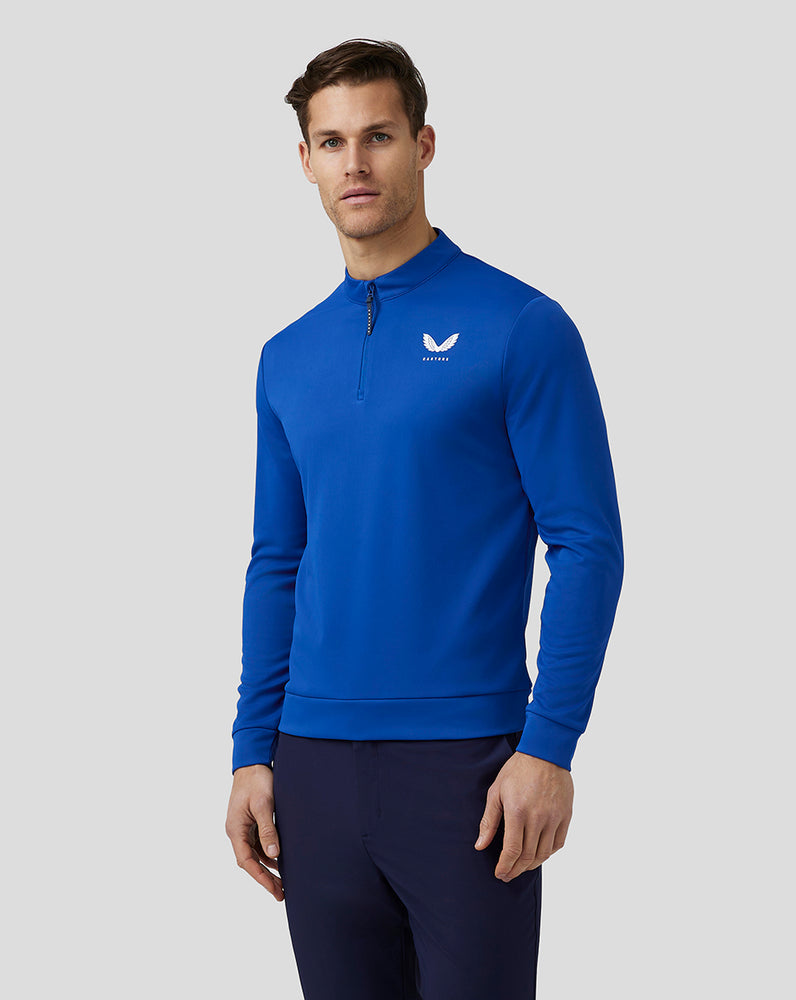 Castore Golf Club Classic Quarter Zip Top Královská Modrá Blankyt | EQIKXW-935