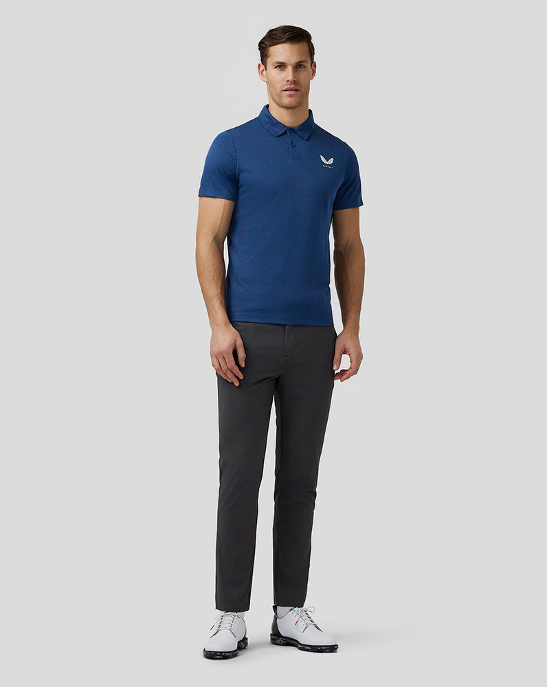 Castore Golf Engineered Knit Polo Tmavě Blankyt | LVKTZW-463