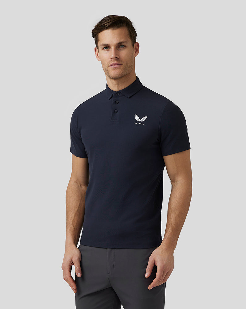 Castore Golf Essential Polo Tmavě Blankyt | GFERTD-971