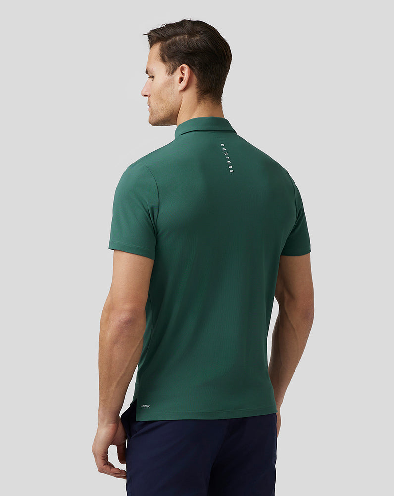 Castore Golf Essential Polo Zelene | HKBDIA-652