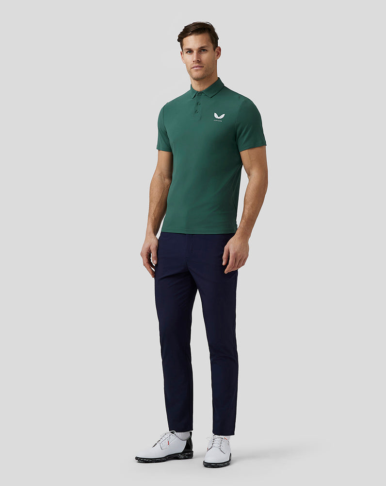 Castore Golf Essential Polo Zelene | RUBNCY-407