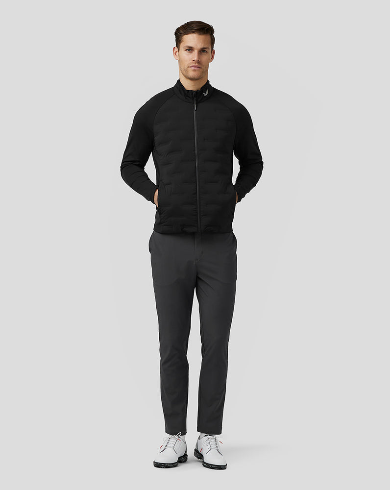 Castore Golf Hybrid Jacket Černé | MPIFWN-635