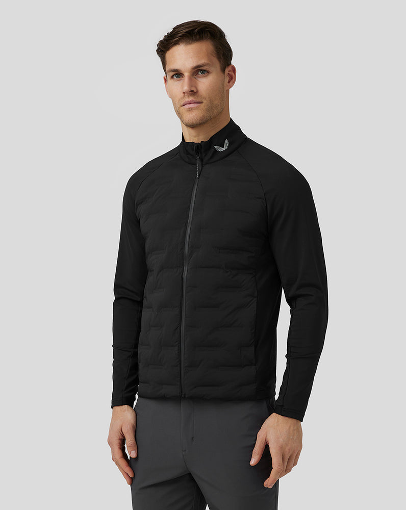 Castore Golf Hybrid Jacket Černé | MPIFWN-635