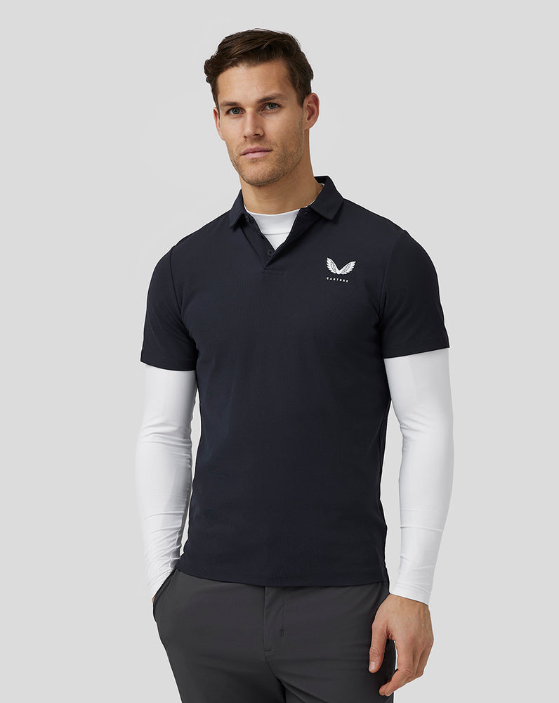 Castore Golf Long Sleeve Mock Neck Base Layer Bílé | FDWZAR-590