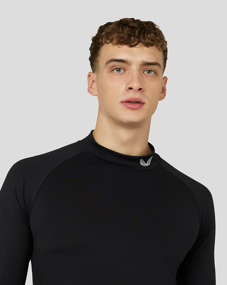 Castore Golf Long Sleeve Mock Neck Base Layer Černé | EKYJAQ-071