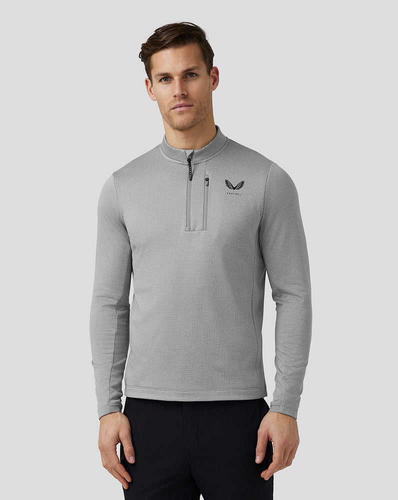 Castore Golf Pinnacle Tech Half Zip Top Steel | WEDZVR-156