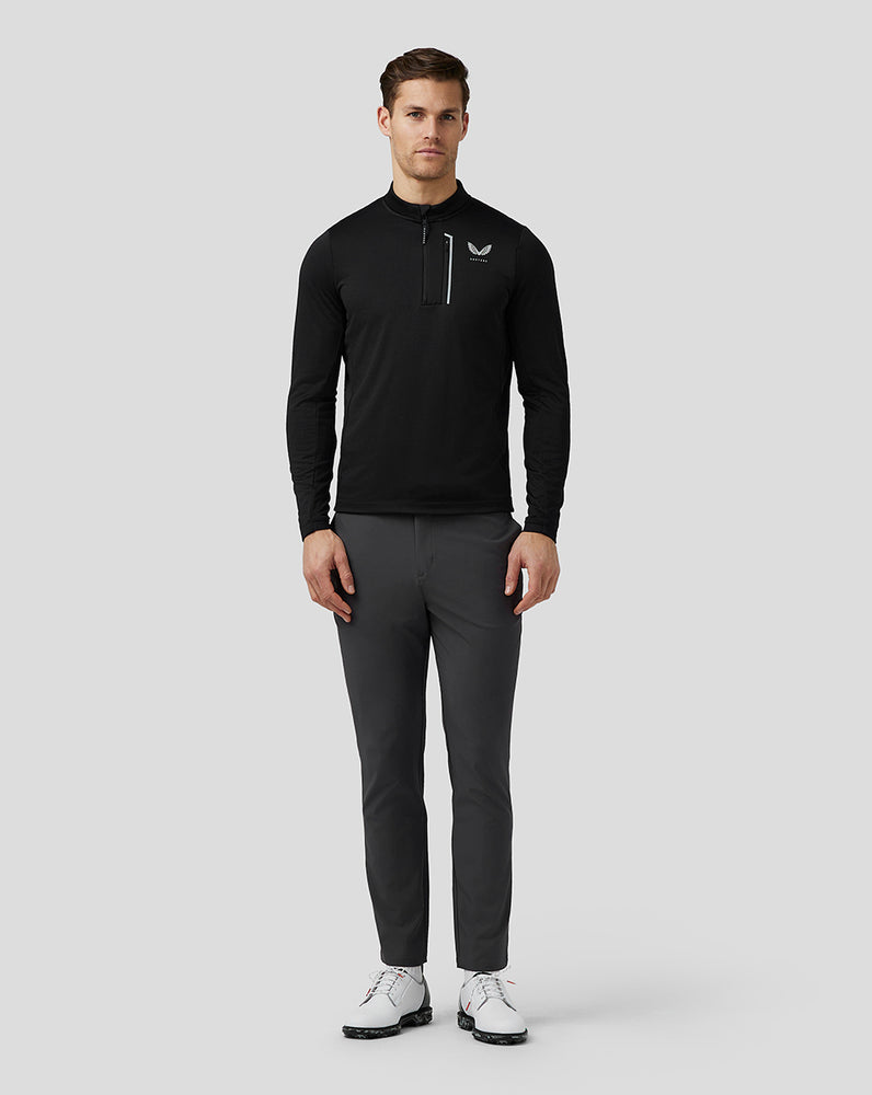 Castore Golf Pinnacle Tech Half Zip Top Černé | ALDXUI-263