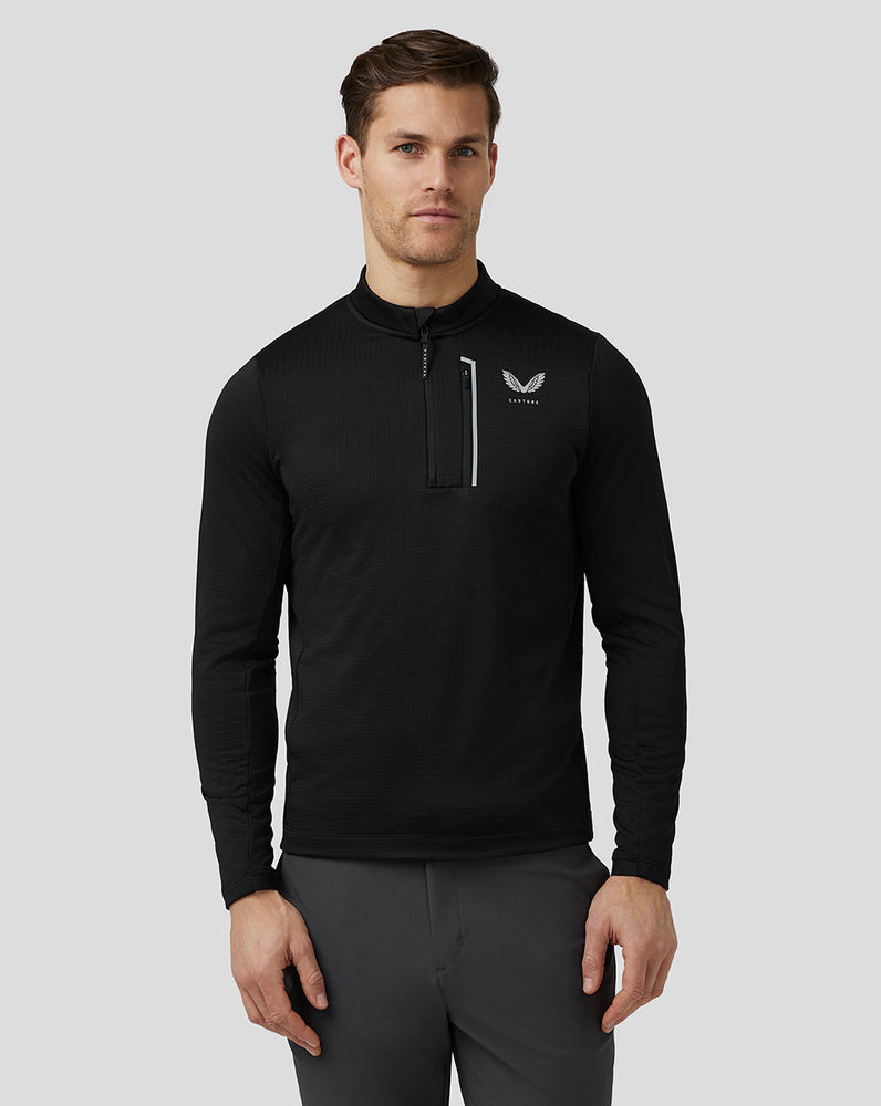 Castore Golf Pinnacle Tech Half Zip Top Černé | ALDXUI-263