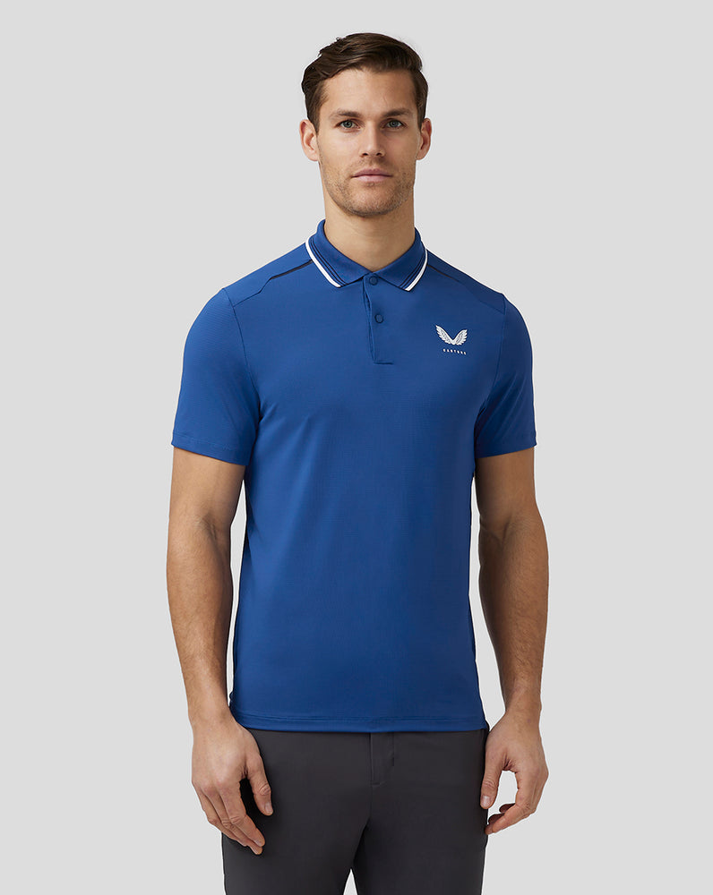 Castore Golf Tech Polo Královská Modrá Blankyt | LWRDZJ-367