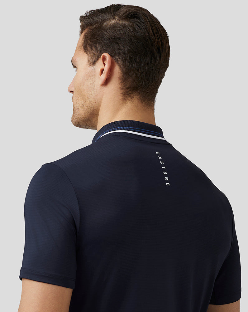 Castore Golf Tech Polo Tmavě Blankyt | XAOYFI-917