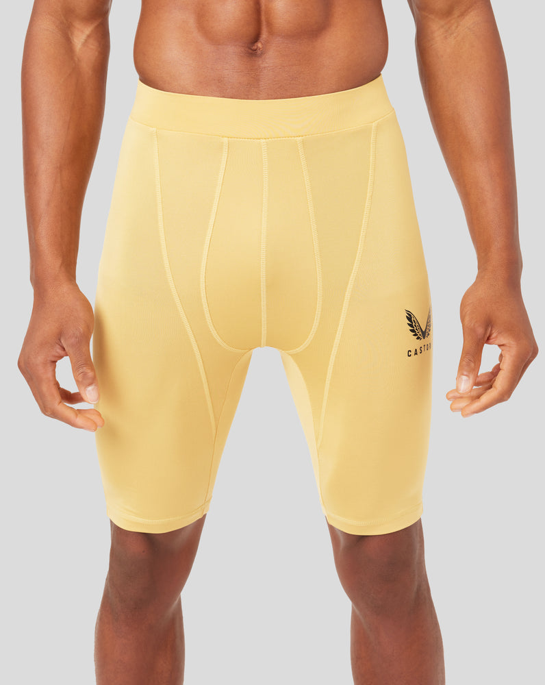 Castore Honey Gold Baselayer Shorts | SVNKCT-720