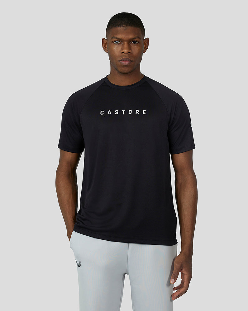 Castore Short Sleeve Raglan T-Shirt Černé | PQASNY-380