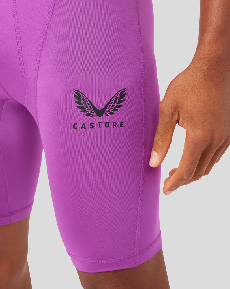 Castore Violet Baselayer Shorts | JKADTU-967