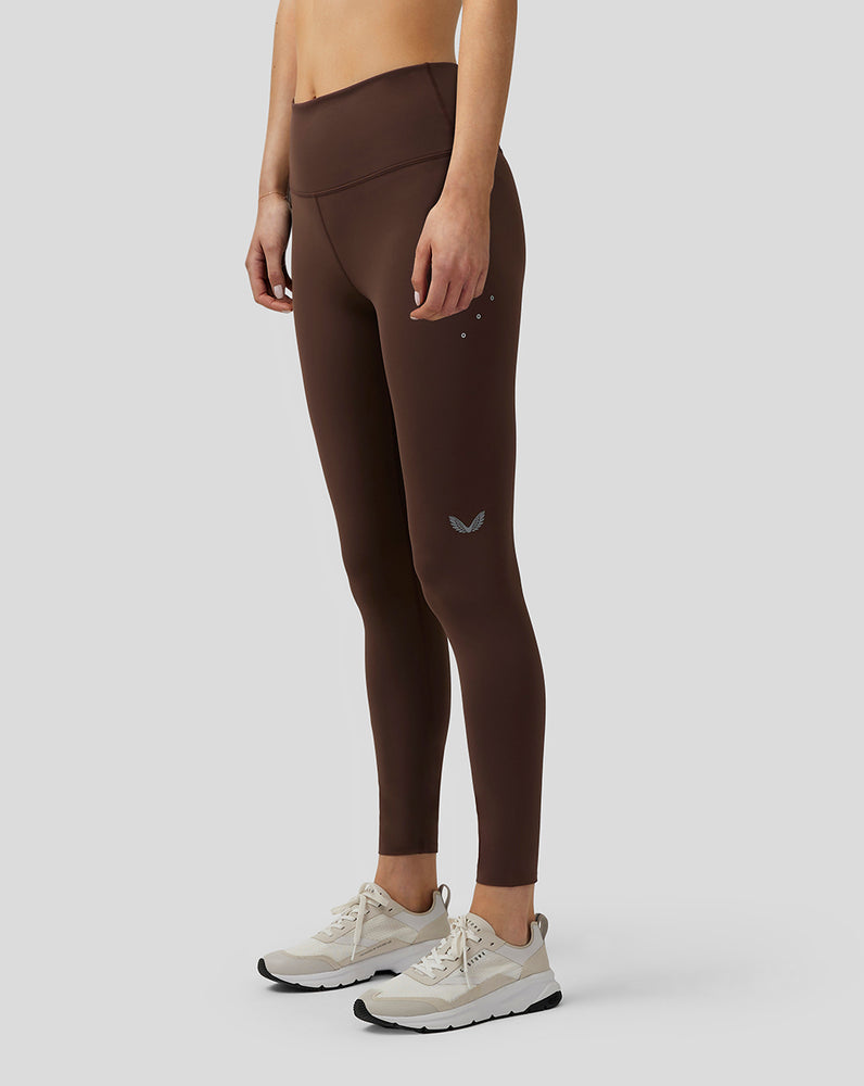 Castore Zone Breathable Performance Leggings Hnědé | DSHJUB-498