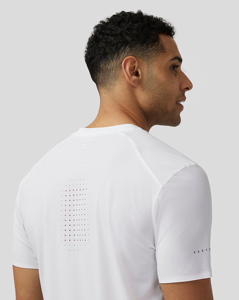 Castore Zone Ventilated Training T-Shirt Bílé | LPSCBX-350