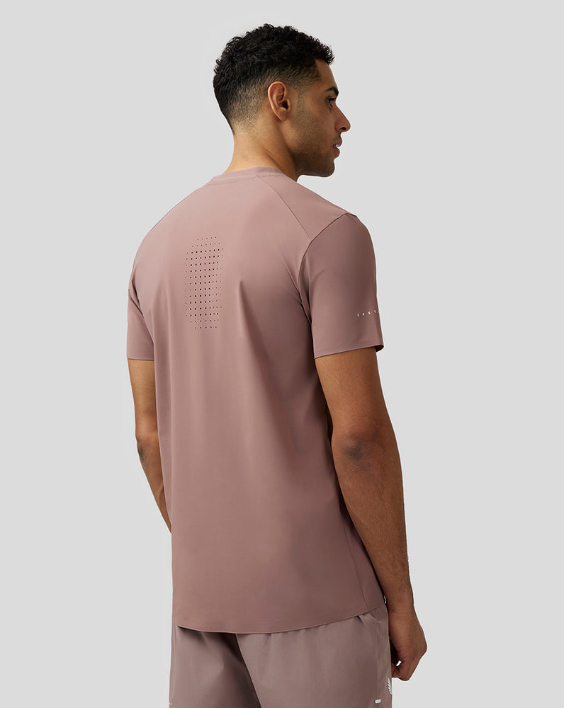 Castore Zone Ventilation Training T-Shirt Peach Clay | WHTGXJ-401