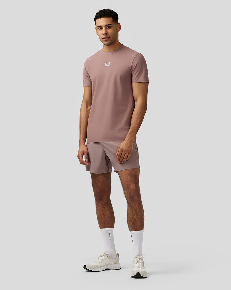 Castore Zone Ventilation Training T-Shirt Peach Clay | WHTGXJ-401