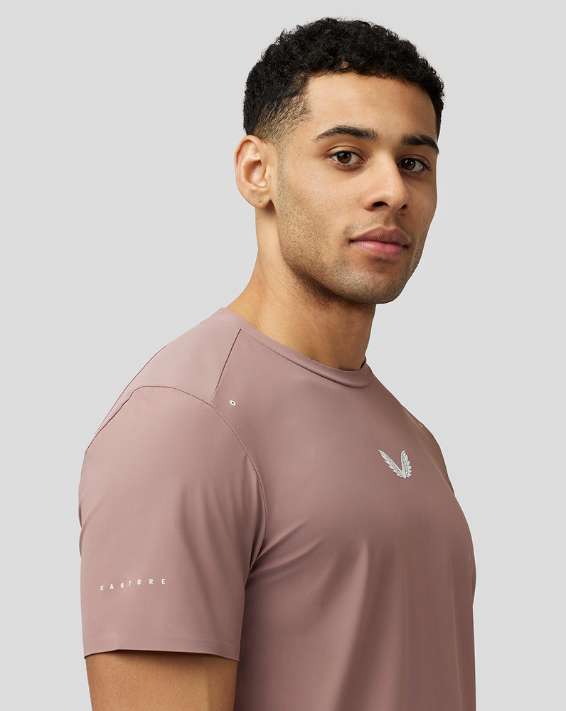 Castore Zone Ventilation Training T-Shirt Peach Clay | WHTGXJ-401